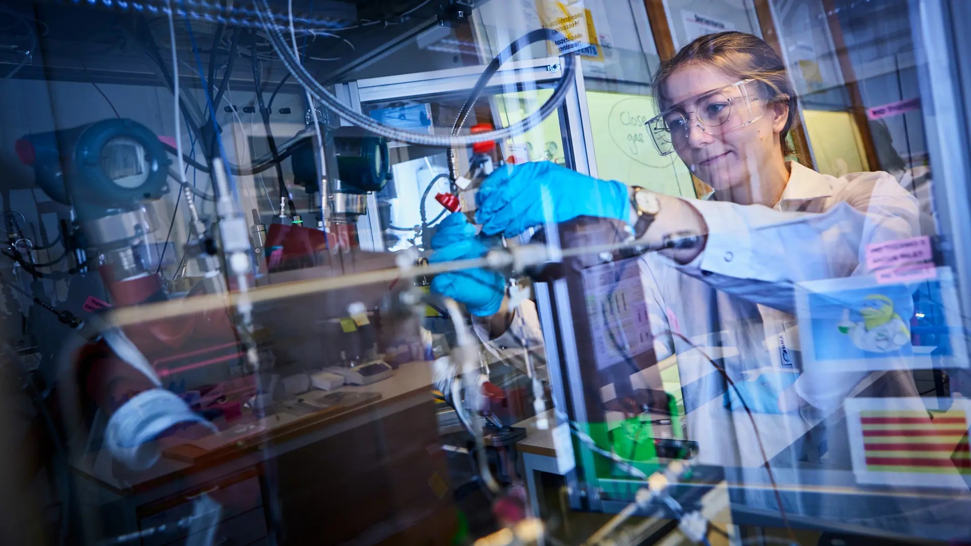 Fuel cell lab at Chalmers