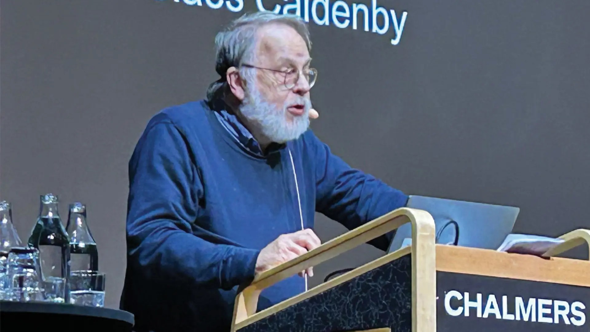 Professor emeritus Claes Caldenby