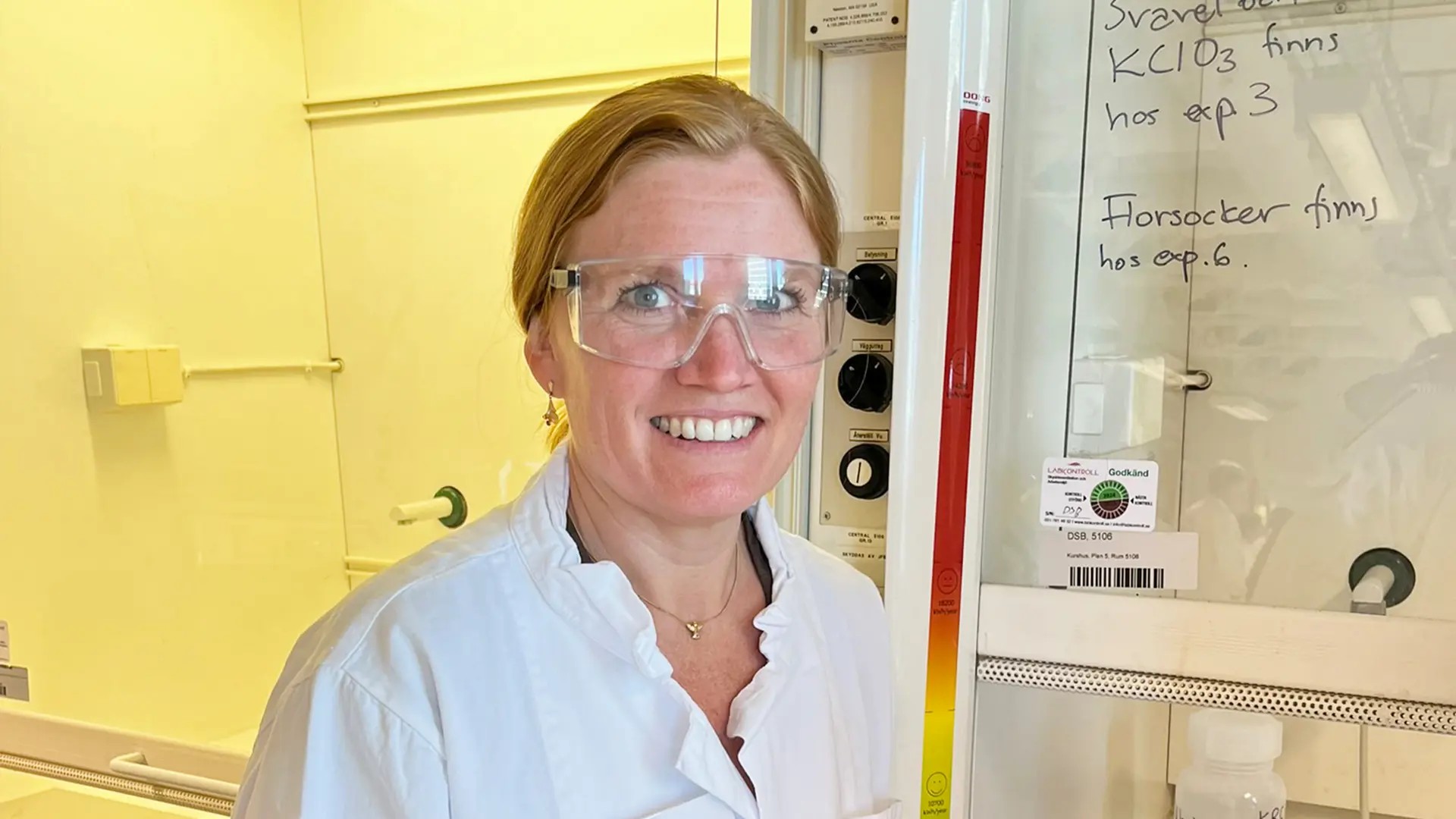 Sofia Fredriksson, kemilärare i Stenungsund